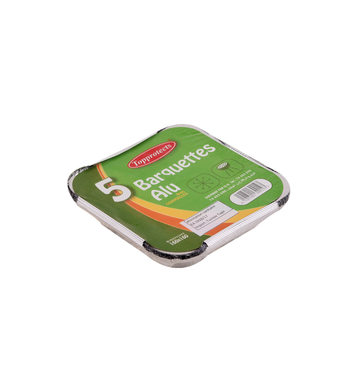 BARQUETTE PLASTIQUE 80CC