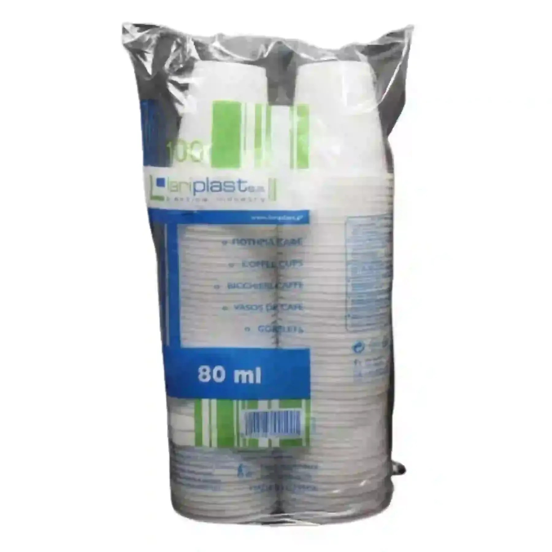 BARQUETTE PLASTIQUE OVALE 100CC *100
