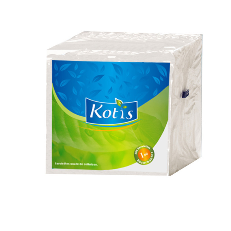 SERVIETTE KOTIS 30*30 1 plis *18