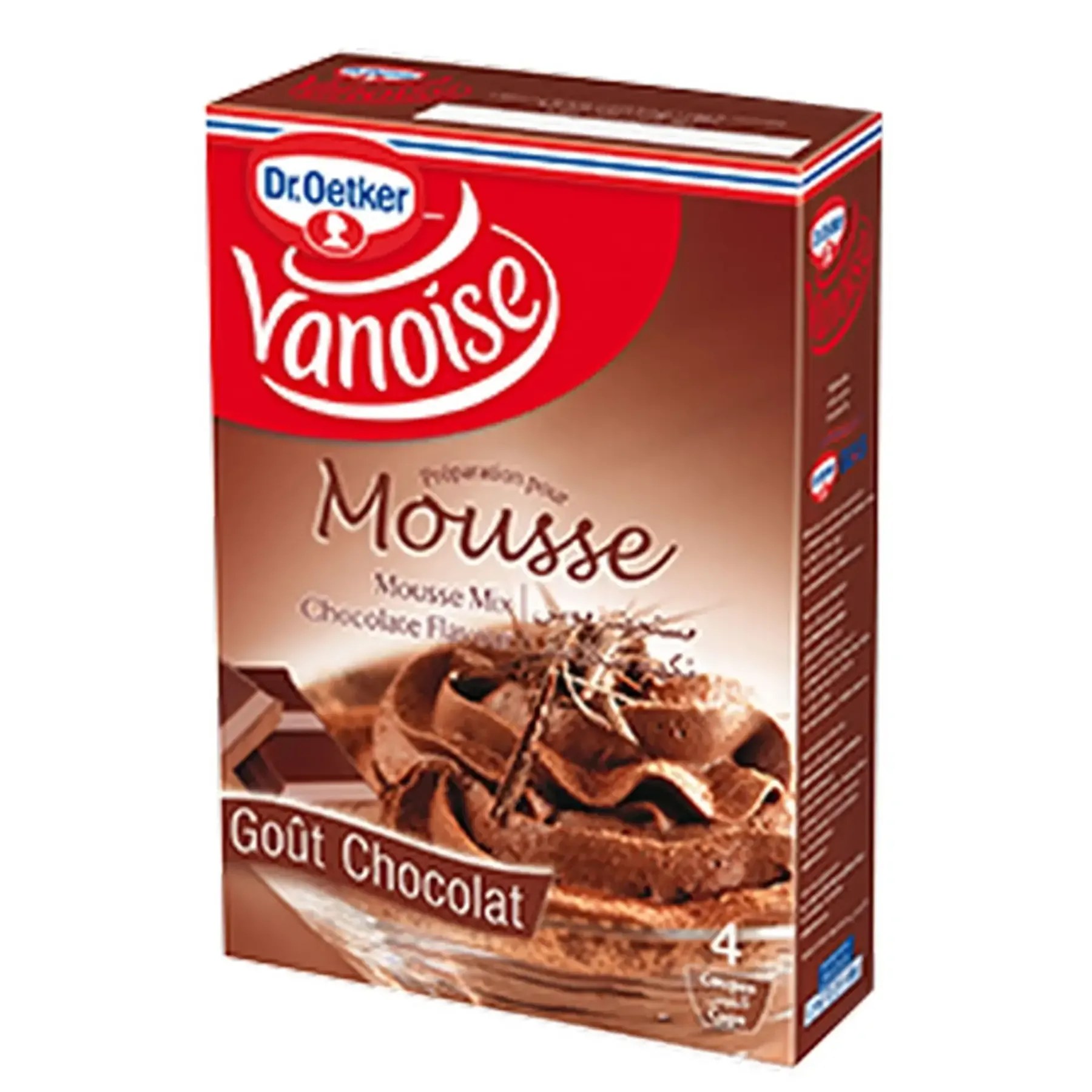 MOUSSE AU CHOCOLAT VANOISE PAQUET DE 10 *4