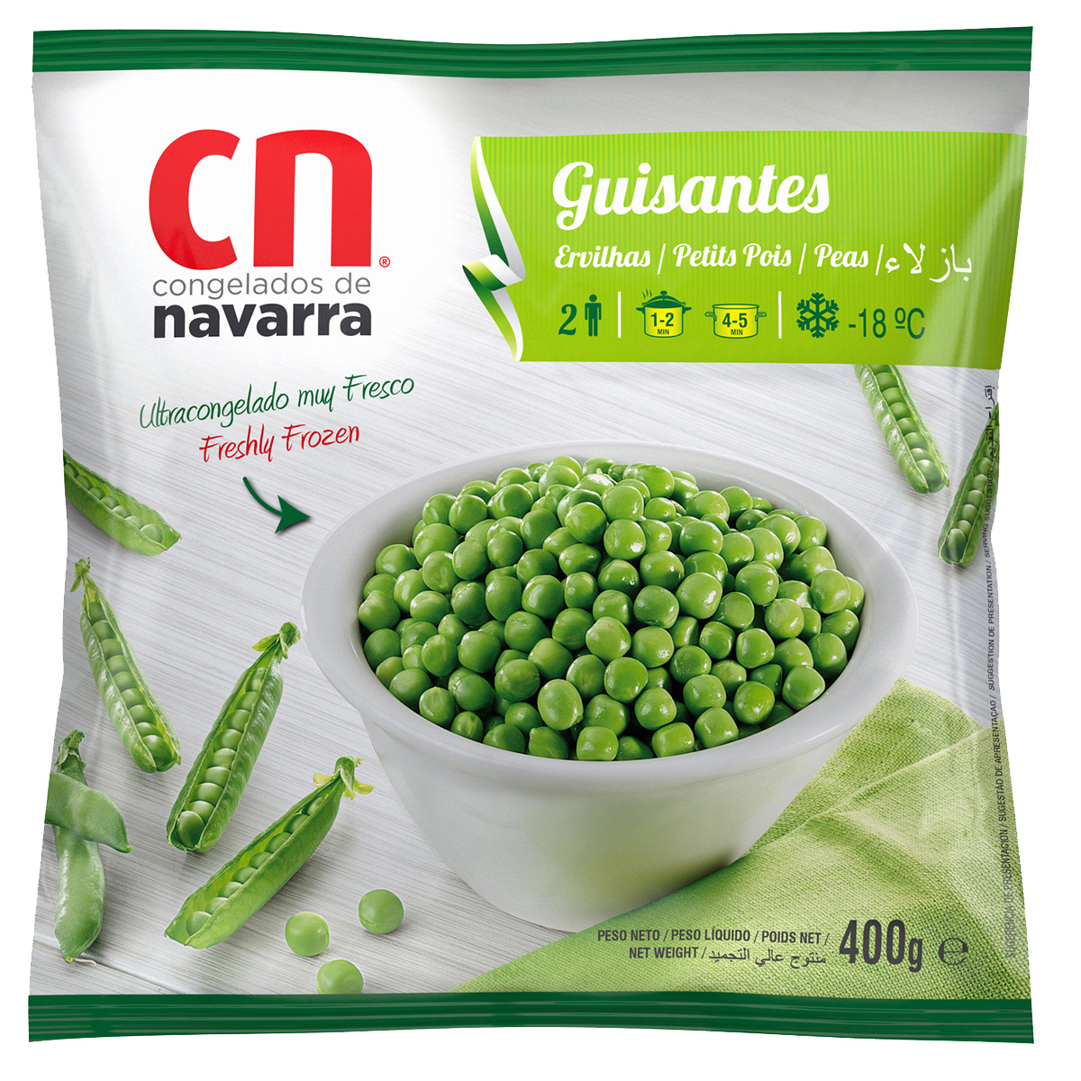 PETIT POIS NAVARRA 4*2.5KG
