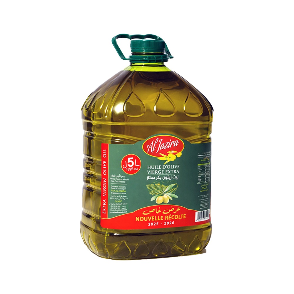 HUILE D'OLIVE JAZIRA  VIERGE 5L *4