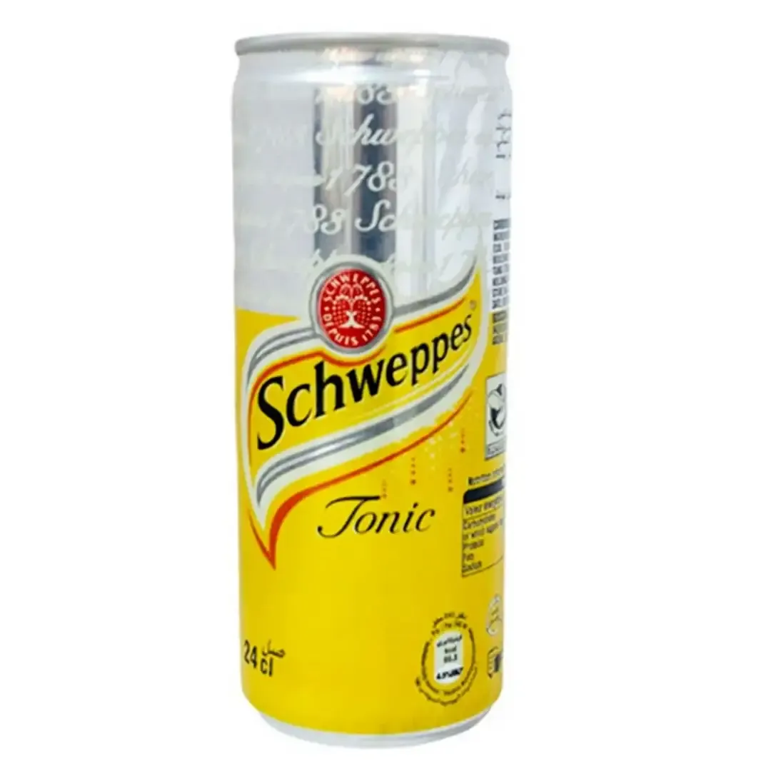 BOISSON GAZEUSE SCHWEPPES TONIC BOITE 25CL *24P