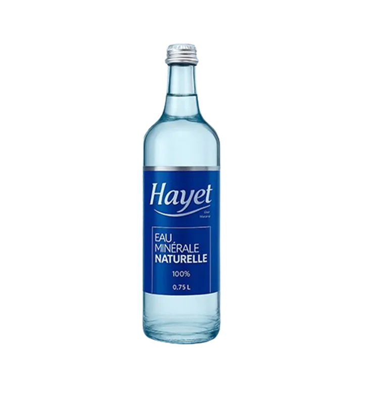 EAU HAYET VERRE 0.75L