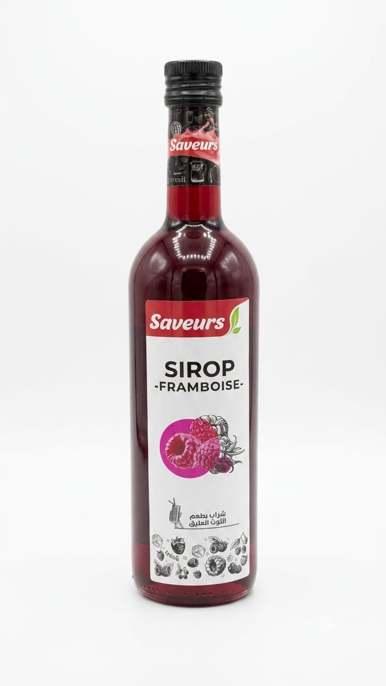 SIROP SAVEURS FRAMBOISE 750 ML