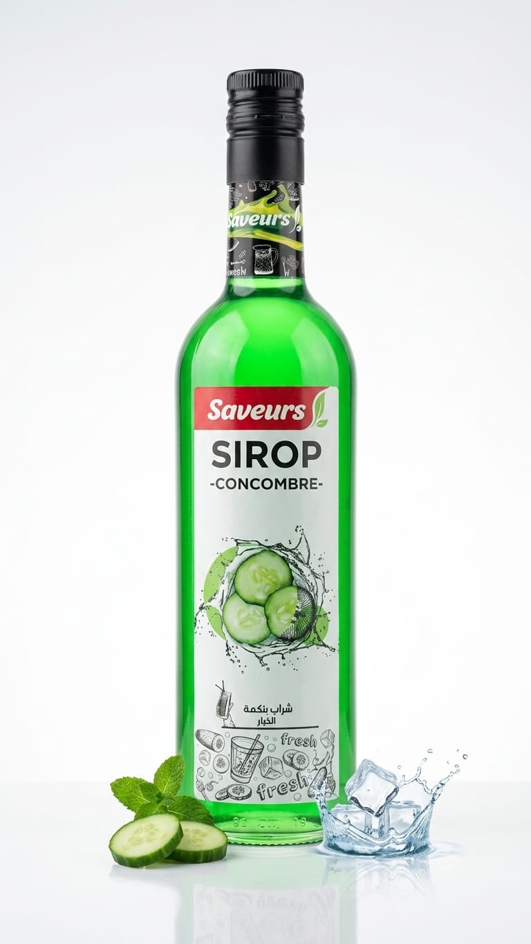 SIROP SAVEURS CONCOMBRE 750 ML