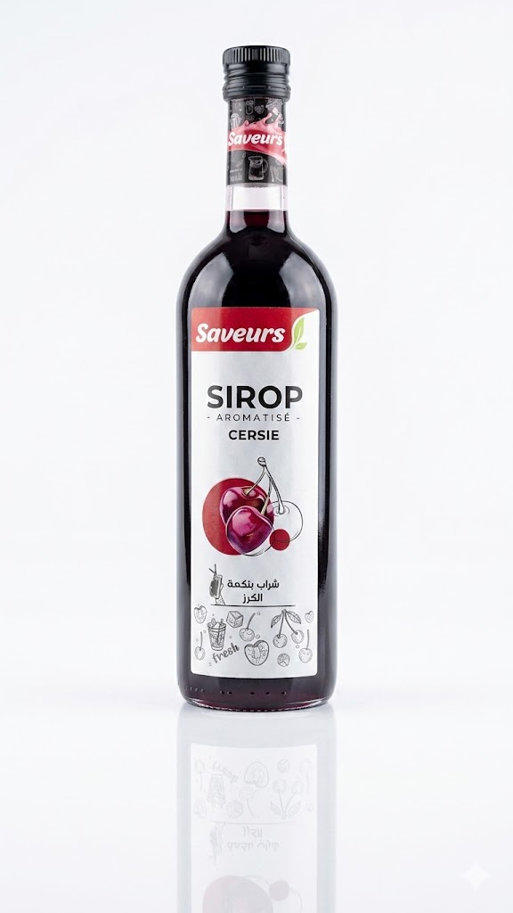 SIROP SAVEURS CERISE 750 ML
