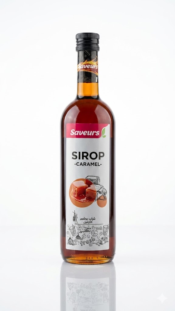 SIROP SAVEURS CARAMEL 750 ML