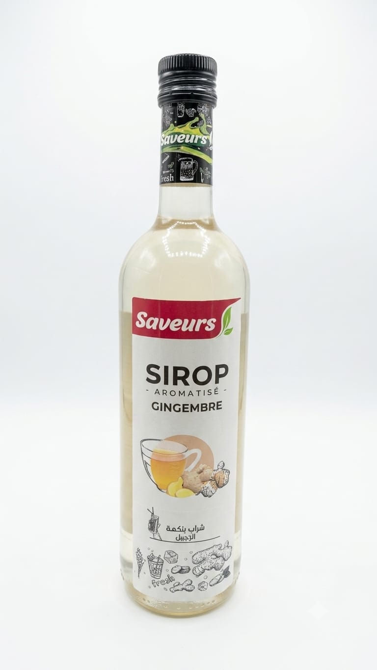 SIROP SAVEURS GINGEMBRE 750 ML
