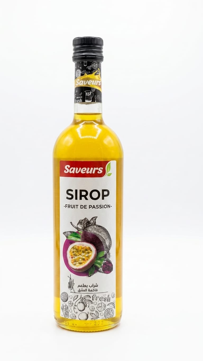 SIROP SAVEURS FRUIT DE PASSION 750 ML