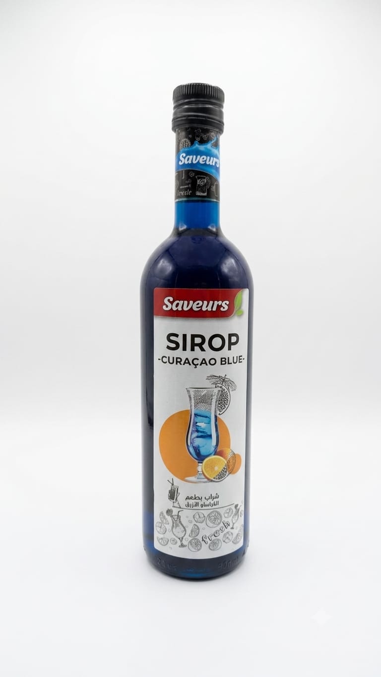 SIROP SAVEURS CURACAO BLUE 750 ML