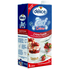 CREME FRAICHE LIQUIDE DELICE 1L*6