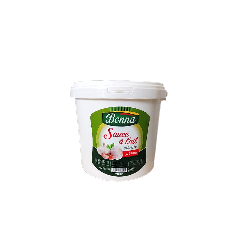 SAUCE A L'AIL BONNA  5L