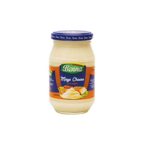 MAYO CHEESE BONNA 260ML  VERRE*12
