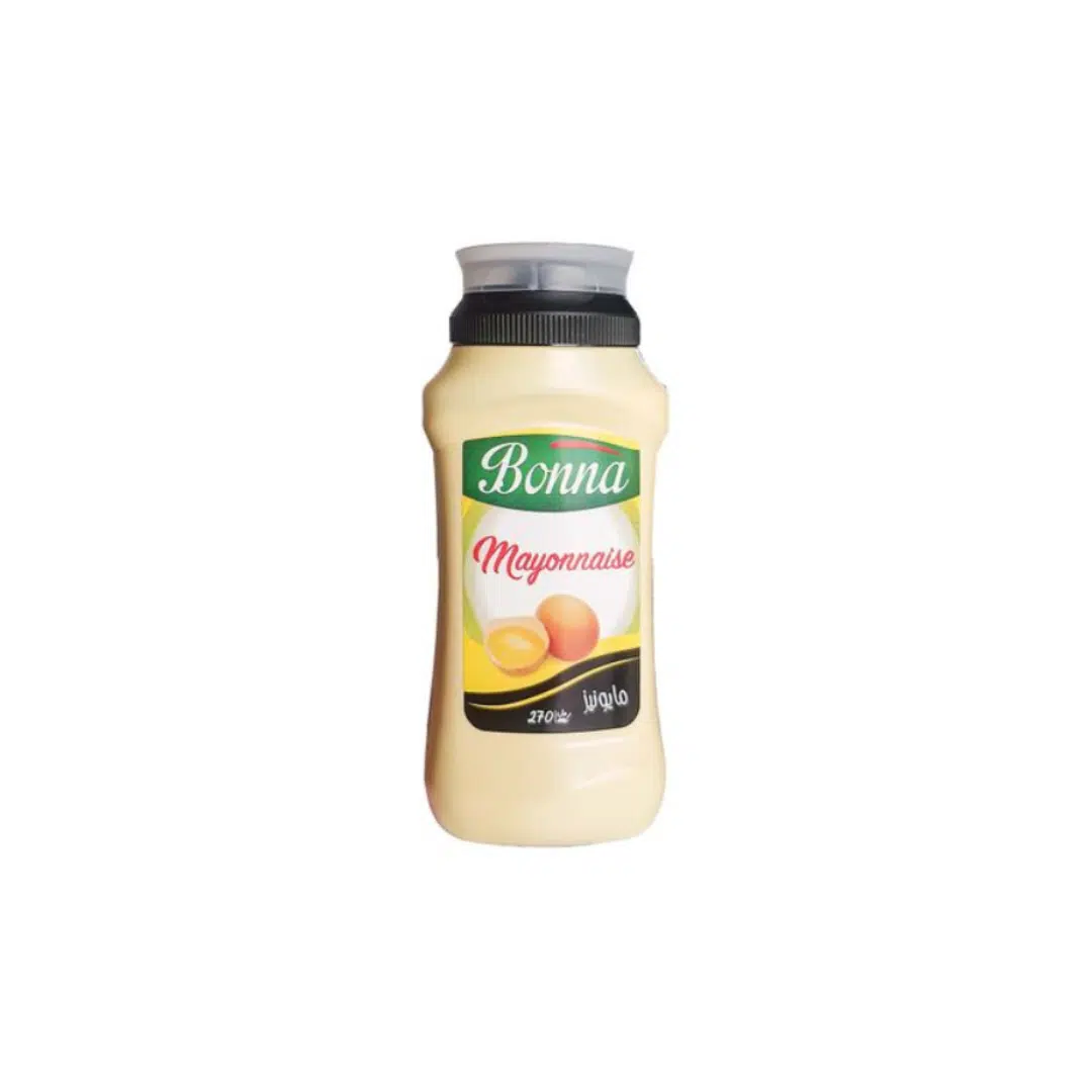 MAYONNAISE BONNA 270G SQUEEZ *12P