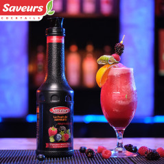 SIROP PUREE SAVEURS FRUIT ROUGE 1KG