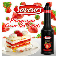 SIROP PUREE SAVEURS FRAISE 1KG
