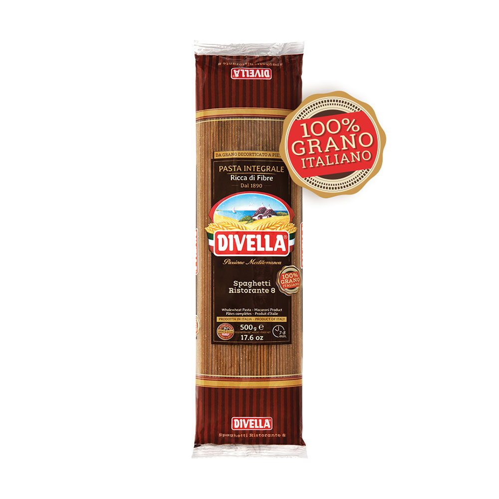 SPAGHETTI INTEGRALI 500GR DIVELLA