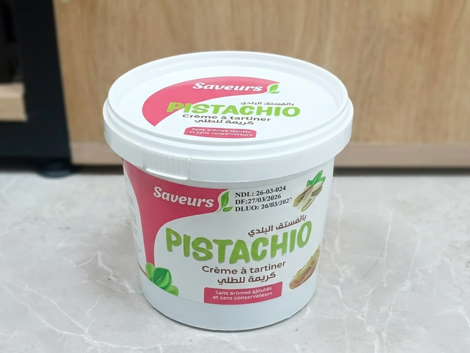 CREME A TARTINER PISTACHIO SAVEURS 1KG