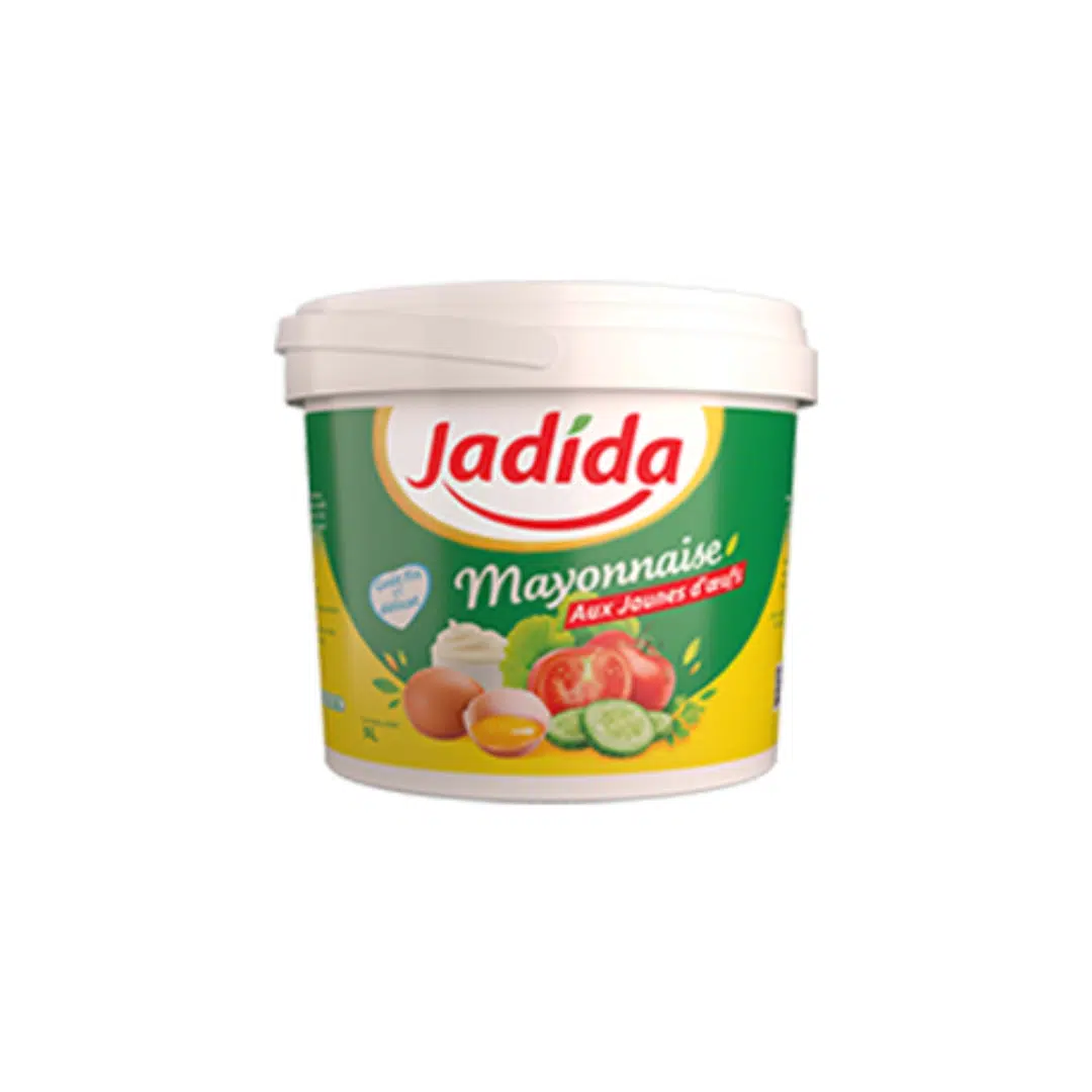 MAYONNAISE JADIDA VERT EXTRA 5KG