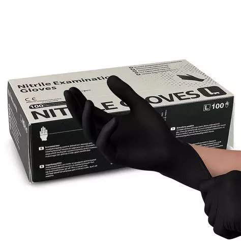GANT NITRILE NOIR  *10