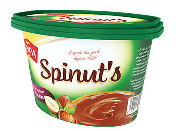 TARTINER NOISETTE SPIPA 450GR