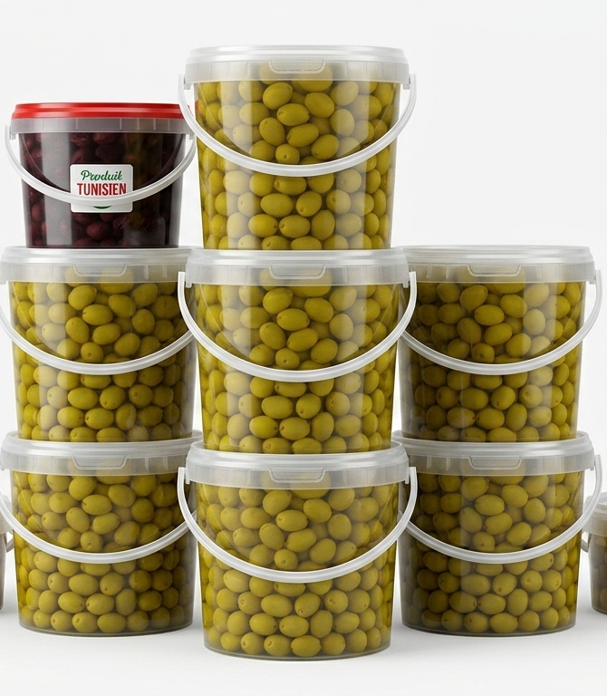 OLIVE VERT VRAC SEAU 3KG