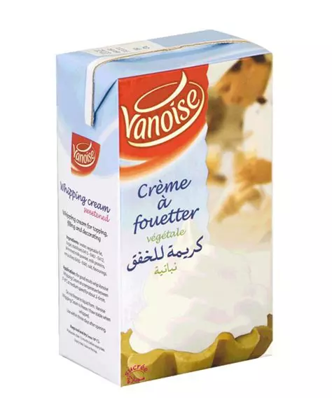 CREME A FOUETTER SUCRE VANOISE 1L*12